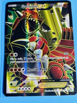 Groudon EX #150 Pokemon Primal Clash 150/160 Ultra Rare Full Art - Image 1