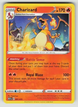 Charizard 001/015 Promo McDonald's Promos 2024 Pokemon NM - Image 1