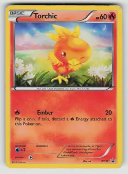 Torchic XY37 Promo XY Black Star Promos Pokemon Holo HP - Image 1