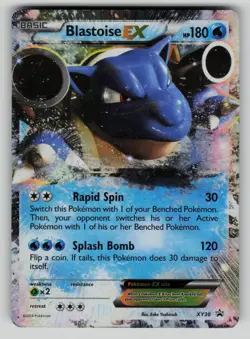 Blastoise EX - XY30 Holo Promo XY Promo Pokemon HP nice front!!! - Image 1