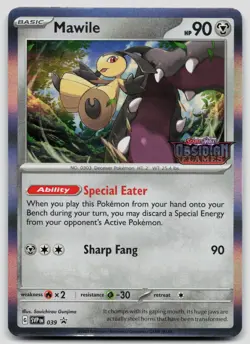 Mawile (Prerelease) 039 Scarlet & Violet Promo Pokemon vLP - Image 1