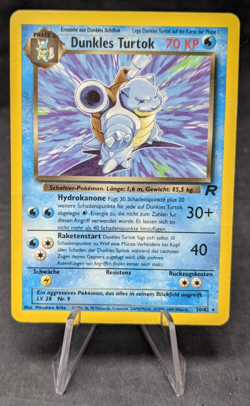 Dark Blastoise 20/82 - Pokemon TCG - Team Rocket - HP GERMAN - Image 1