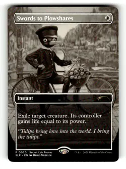 Swords to Plowshares Secret Lair Showdown 20 Near Mint - Image 1