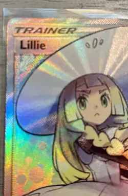 Lillie Trainer 147/149 Full Art Holo Ultra Rare SM Base Set English 2017 MINT - Image 2