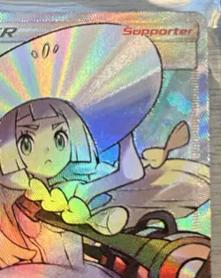 Lillie Trainer 147/149 Full Art Holo Ultra Rare SM Base Set English 2017 MINT - Image 3