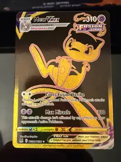 Pokemon Mew VMAX TG30/TG30 Lost Origin Gold Full Art Trainer Gallery NM - Image 2