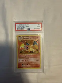 Pokemon TCG Charizard XY Evolutions Holo Rare Card PSA 9 11/108 - Image 1