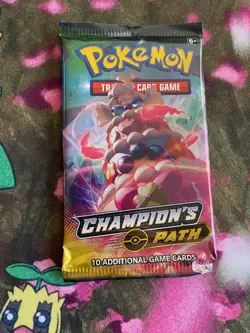 Pokemon TCG Champion’s Path Sealed Booster Pack 1x - Image 1