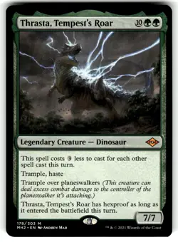 Thrasta, Tempest's Roar Modern Horizons 2 178 Near Mint - Image 1