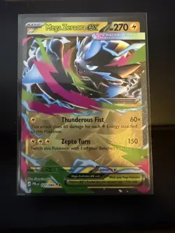Pokemon Mega Zeraora ex Double Rare 027/084 Pitch Black - Image 1