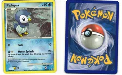 Piplup Cosmos Holo Pokemon TCG Spring Collector's Tins 93/130 LP SWIRL - Image 3
