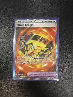 Brave Bangle Full Art - Pokemon Pitch Black 104/084 NM - Image 1