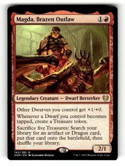 Magda, Brazen Outlaw Kaldheim 142 Near Mint - Image 1