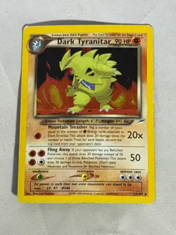 Pokemon Dark Tyranitar Neo Destiny 11/105 - Image 1