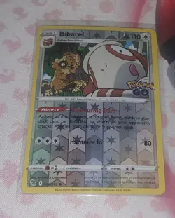 Bibarel Reverse Holo - 060/078 - Pokemon Go - Image 1