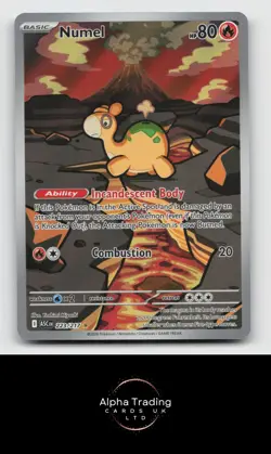 Numel 223/217 Illustration Rare Ascended Heroes Pokemon Holo Near Mint - Image 1