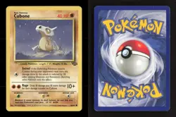 Cubone 50/64 Jungle Unlimited MP Pokemon - Image 3