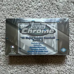 Topps 1998 Chrome MLB Baseball Series 2 Sealed Hobby Box - Image 1