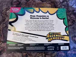 Mega Meganium Ex Box Mega Evolution Ascended Heroes Pokemon TCG Brand New Sealed - Image 2