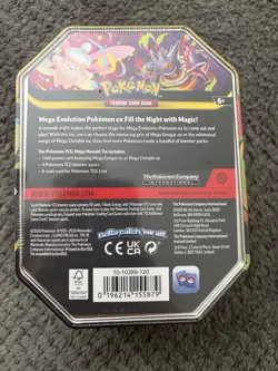 Pokemon Mega Clefable Ex Tin Box Sealed Pokemon TCG Trading Cards - Image 2