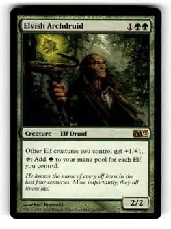 Elvish Archdruid Magic 2013 (M13) 168 Near Mint - Image 1