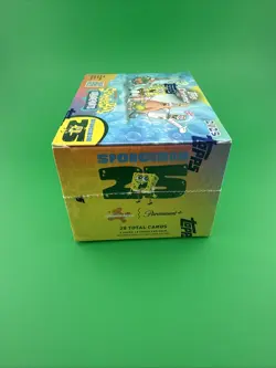 2025 TOPPS CHROME SPONGEBOB VALUE BLASTER BOX 25th Anniversary Brand New - Image 2
