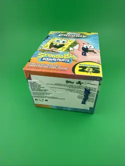 2025 TOPPS CHROME SPONGEBOB VALUE BLASTER BOX 25th Anniversary Brand New - Image 5