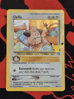 Pokemon TCG Cleffa Card 20/111 Celebrations 25th Anniversary Near Mint Condition - Image 1