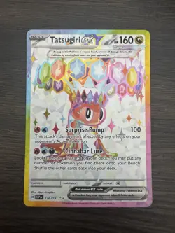 Pokemon TCG Tatsugiri EX Full Art Scarlet & Violet Surging Sparks 226/191 NM - Image 1