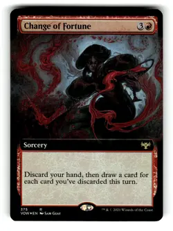 Change of Fortune (Extended Art) Innistrad: Crimson Vow 375 NM FOIL - Image 1