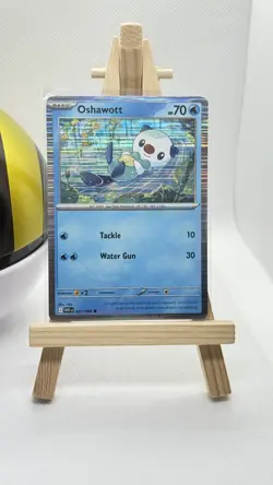 Pokemon TC Holo White Flare 21/86 Oshawott - Image 5