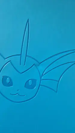 Pokemon S-Chinese Vaporeon Binder - Official Eevee GX Gift Box SEE DESCRIPTION - Image 4