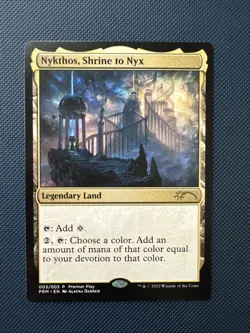 MTG Nykthos, Shrine to Nyx - Pro Tour Promos (PTP) NM - Image 1