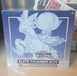 Pokemon TCG Chilling Reign Elite Trainer Box English 2021 65 Cards 6+ - Image 1