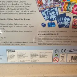 Pokemon TCG Chilling Reign Elite Trainer Box English 2021 65 Cards 6+ - Image 5