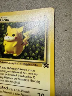 1999 Pokemon TCG Pikachu #1 Black Star Promo WOTC League Card 60 HP English - Image 4