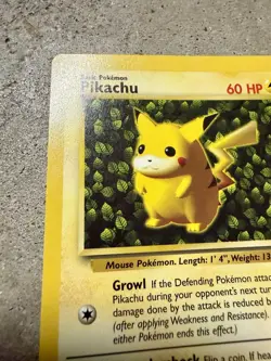 1999 Pokemon TCG Pikachu #1 Black Star Promo WOTC League Card 60 HP English - Image 5