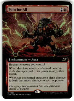 Pain for All (Extended Art) Edge of Eternities 337 NM FOIL - Image 1