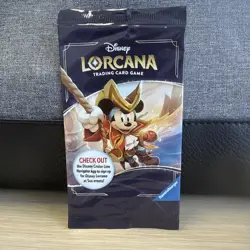 DCL Treasure Exclusive Promo Lorcana Mickey Mouse Pirate Captain Card Sealed - Image 1