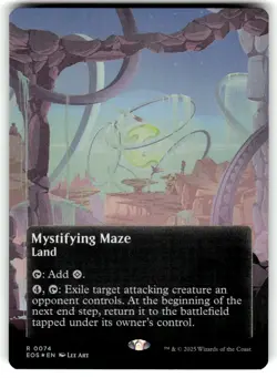 Mystifying Maze (0074) (Borderless) Edge of Eternities: Stellar Sights NM FOIL - Image 1
