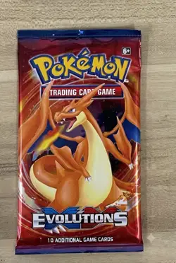 Pokemon TCG Evolutions 4 Booster Packs 10 Cards Each English Charizard Raichu - Image 3