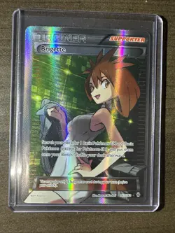 Brigette 161/162 BREAKthrough Full Art Ultra Rare Pokemon Card NM - Image 1