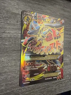 Pokemon TCG M Lucario EX 55a/111 Furious Fists Holo Full Art Ultra Rare Card NM - Image 2