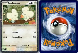Tandemaus (Cosmos Foil) 167/193 Miscellaneous Cards & Products Pokemon TCG NM - Image 3