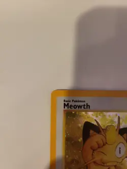 Meowth Promo 10 - Black Star GB Game Boy Stamped - Holo Rare Pokemon Card - Image 4