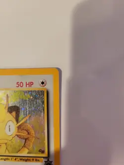 Meowth Promo 10 - Black Star GB Game Boy Stamped - Holo Rare Pokemon Card - Image 5