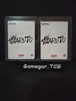 Naruto Kayou Jin Chapter Series 3 PU Complete Set Lot (2 Cards) ITACHI KISAME - Image 4