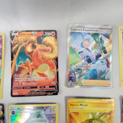 Pokemon TCG Card Lot 17 Alolan Vulpix Diancie Charizard V Gengar Eevee - Image 3