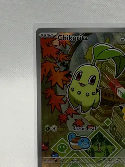Chikorita#46 - ME: Mega Evolution Promo (MEP) Black Star Promo Holo Pokemon Card - Image 5