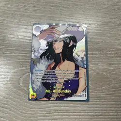One Piece Card Ms. All Sunday SP The Time of Battle OP16 English - Image 1